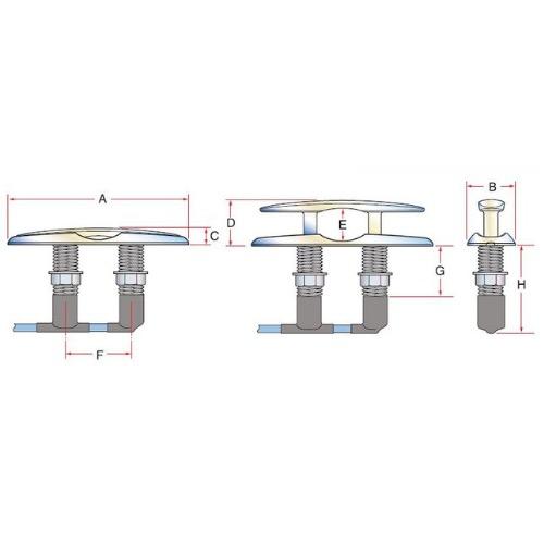 Neat Cleat - 150mm Total Length