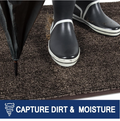 Non Slip Indoor Entrance Mud Rug Dirt Trapper Door Mat Machine Washable-67