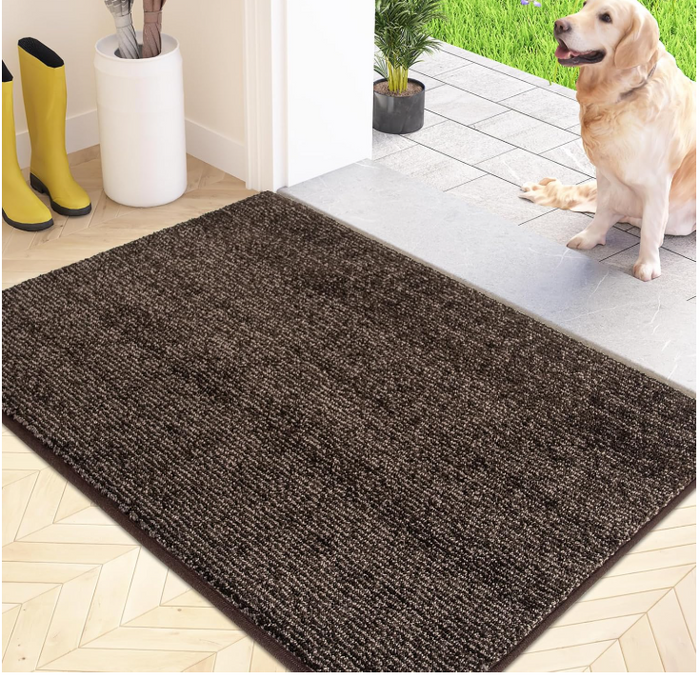 Non Slip Indoor Entrance Mud Rug Dirt Trapper Door Mat Machine Washable-67