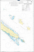 Nouvelle-Caledonie (South-eastern part) chart
