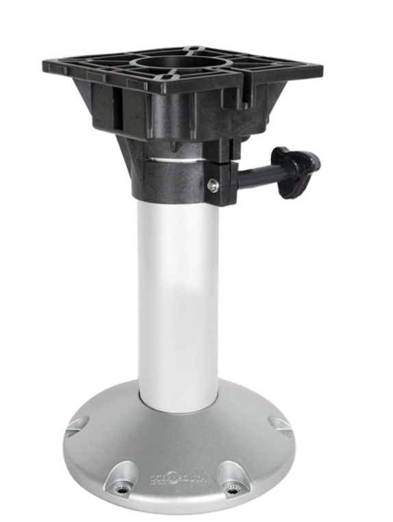OCEANSOUTH FIXED SEAT PEDESTAL WITH SWIVEL TOP - 4 Sizes