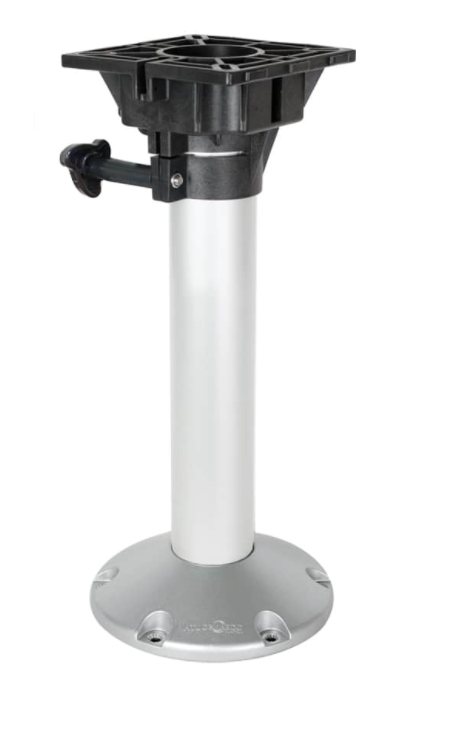 OCEANSOUTH FIXED SEAT PEDESTAL WITH SWIVEL TOP - 4 Sizes