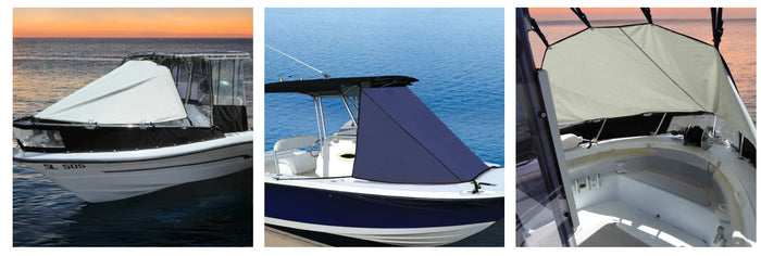 OCEANSOUTH T-TOP BOW SHADE Various Colors - Bosuns Boat