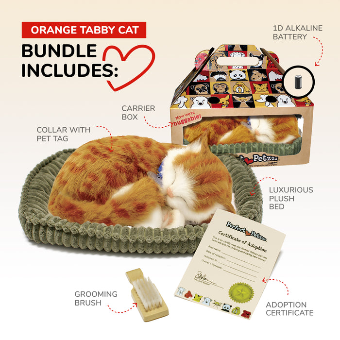 Original Orange Tabby Kitten Perfect Petzzz - image 3