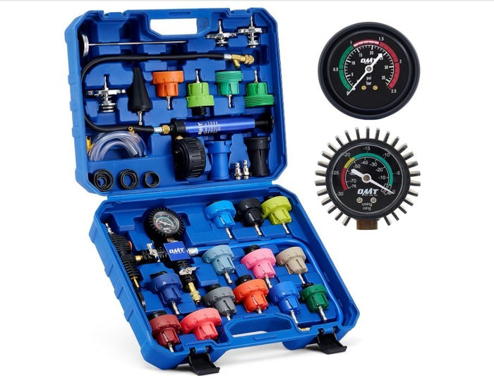 Orion Motor Coolant Pressure Tester Kit, 31pc Master Coolant Vacuum Refill -274