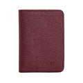 Palermo Men’s Booktype Leather Card Holder – Mapi Edition, Burgundy - BlackBrook Case