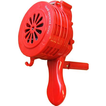 PLASTIC HAND OPERATED SIREN