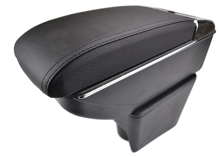 Polo Mk5 Armrest 2010-2017 Vento Centre Console Storage Box Premium Leather-155