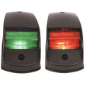 Port & Starboard LED Navigation Lights - Black Shroud - 12V