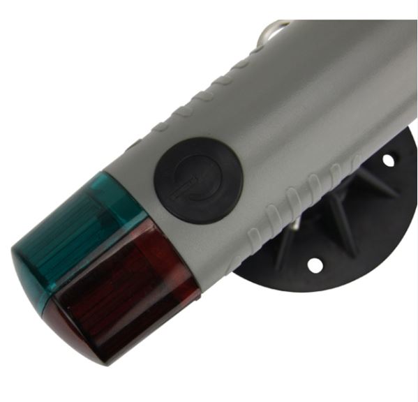 PORTABLE EMERGENCY LED NAVIGATION LIGHT LED (Portable bi-colour with suction cup & screw-on mounts)