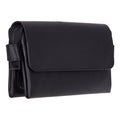 Prestige Leather Clutch Bag, Rustic Black - BlackBrook Case