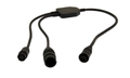 Adaptor Cable (9 pin to 7 & 7 pin Y-Cable) attach DownVision & CP370 transducers to AXIOM DV - Bosuns Boat