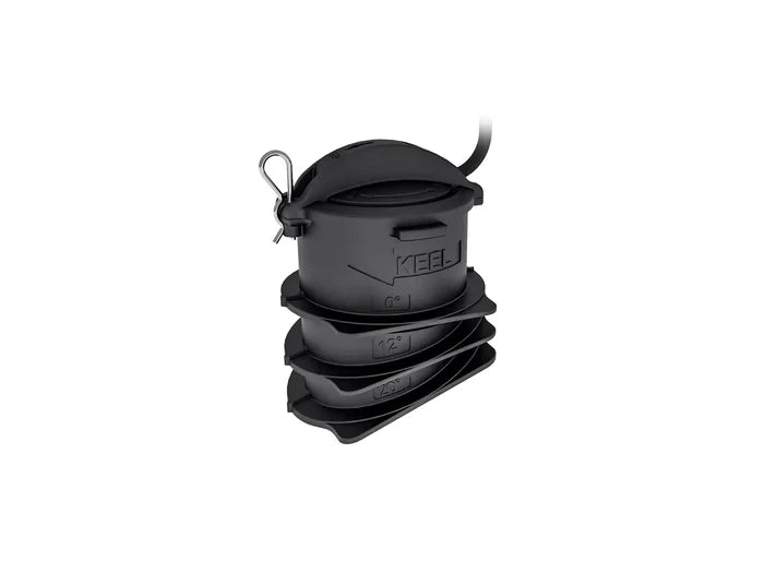 Raymarine CPT-S Plastic Conical HIGH CHIRP In-Hull Transducer, 0/12/20° fitting options with 6m cable