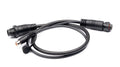 Raymarine Handset Adaptor cable (12 pin to 12 pin) with passive spk output (400mm). A80297 - Bosuns Boat