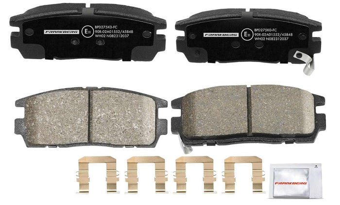 Rear Brake Kit Discs Pads Set Compatible Vauxhal Antara Chevrolet Captiva -260