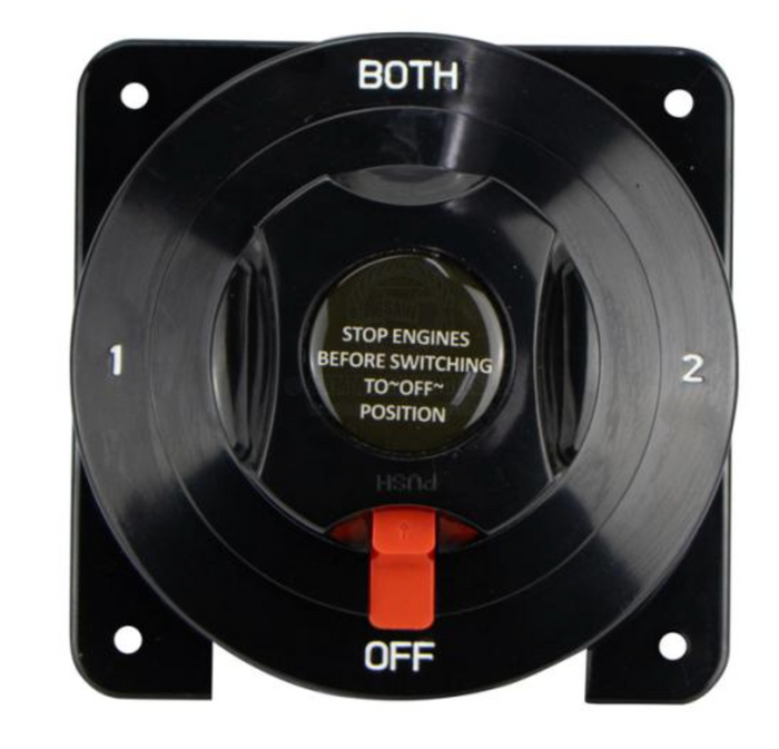 RELAXN BATTERY SWITCH - 4 POSITION - DUAL BATTERY - Bosuns Boat