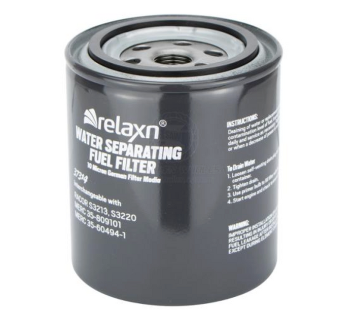 Relaxn Fuel Filter Element Only (Mercury Thread)