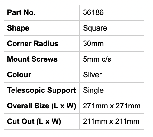 RELAXN HATCHES - ALUMINIUM FRAME - LOW PROFILE - Bosuns Boat
