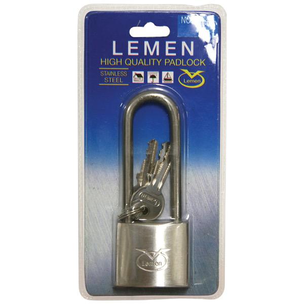 Relaxn Stainless Steel Long Shackle Padlock