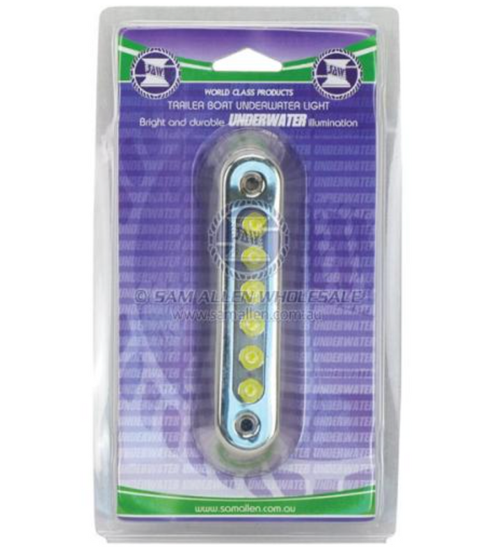 Relaxn White Underwater Light 5 inch Oval 316G S/S Cover