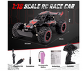 Remote Control Car 1:18 Off Road 2.4GHz LED Rechargeable Kids Toy