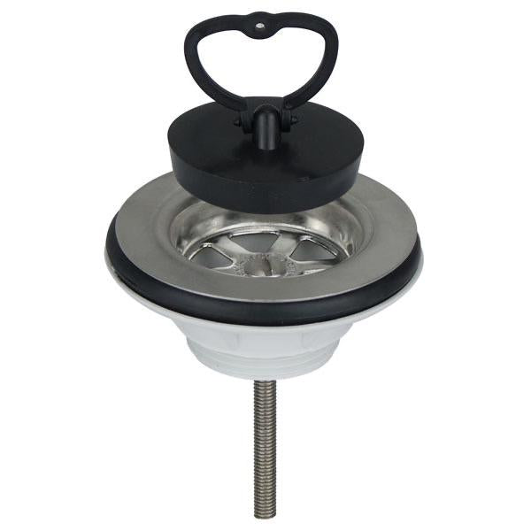 Replacement Sink Waste w/ Cap - Straight - To suit 1-1/4" BSP Outlet - Bosuns Boat