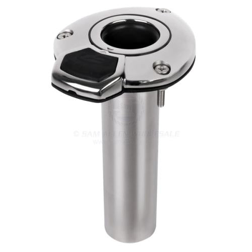 ROD HOLDER - 0° BLUEWATER - ROTATING - STAINLESS STEEL - Bosuns Boat