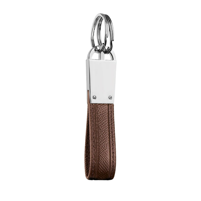 Roma Unisex Leather Key Holder – Mapi Edition, Brown - BlackBrook Case