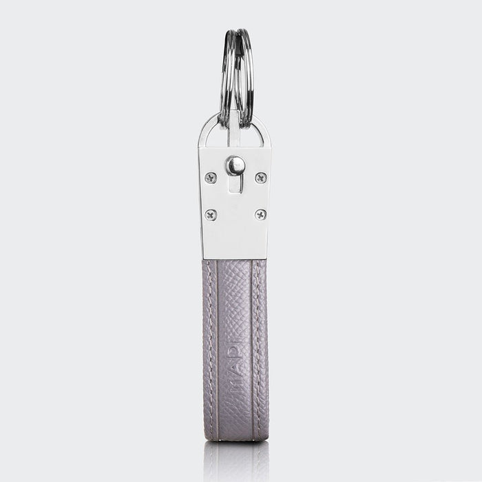 Roma Unisex Leather Key Holder – Mapi Edition, Gray - BlackBrook Case
