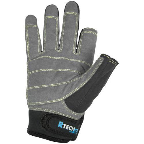 Ronstan Race Glove 3 Full Fingers Black (Pair) CL710 - Bosuns Boat