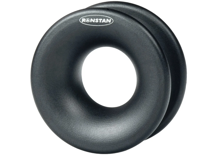 Ronstan RopeGlide™ Ring, Black, Alloy, 26mm ID RF8090-26 - Bosuns Boat