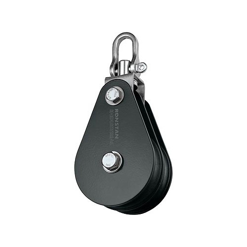 Ronstan S75 Block, Double Swivel Shackle Head RZ1705 - Bosuns Boat