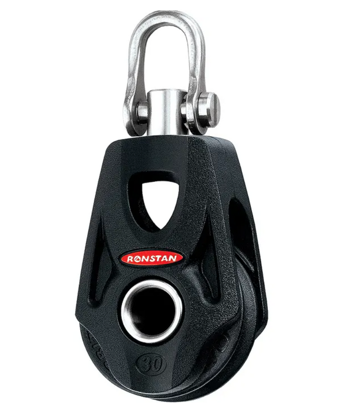 Ronstan Series 30 Ball Bearing Orbit Block™, Becket and Swivel Shackle RF35100 - Bosuns Boat