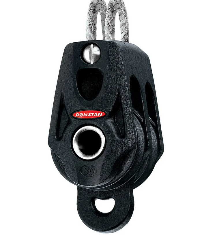 Ronstan Series 30 Ball Bearing Orbit Block™, Double with Becket RF35212