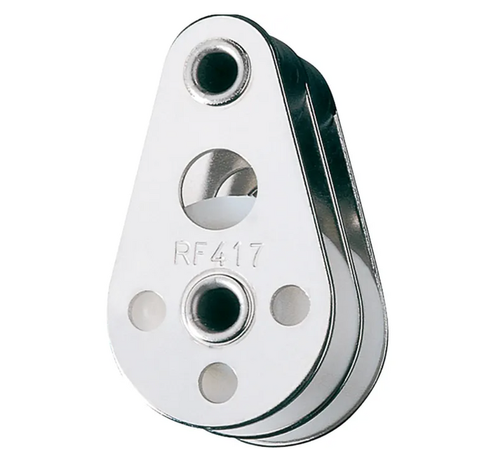 Ronstan Series 30 Utility Double Block, Tube Rivet RF417 - Bosuns Boat