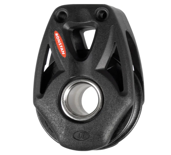 Ronstan Series 40 Ball Bearing Orbit Block™, Lashing Snatch Block RF48109 - Bosuns Boat
