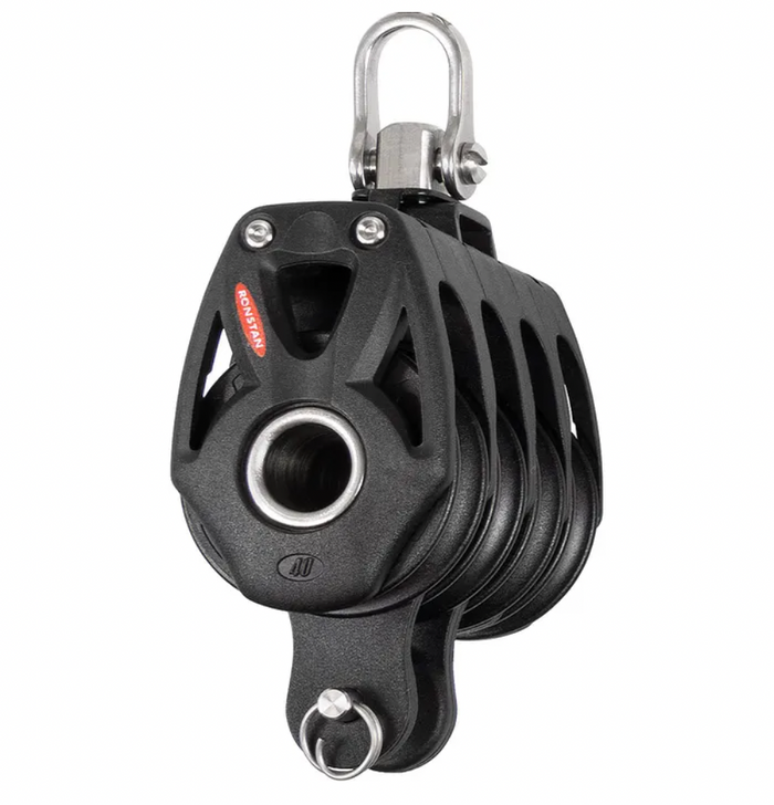 Ronstan Series 40 Ball Bearing Orbit Block™, Quad, Becket RF48410 - Bosuns Boat