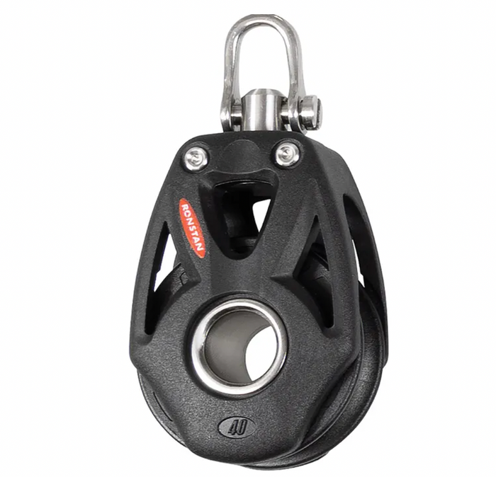 Ronstan Series 40 Ball Bearing Orbit Block™, Single,Swivel RF48100 - Bosuns Boat