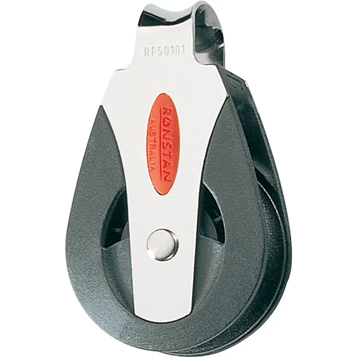 Ronstan Series 50 Ball Bearing Block, Single Loop Top RF50101 - Bosuns Boat
