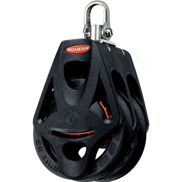 Ronstan Series 55 Orbit Block™, Double with Becket RF55210 - Bosuns Boat