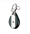RONSTAN SNATCH BLOCKS ACETAL SHEAVE: Single, swivel snap shackle head. RF6710