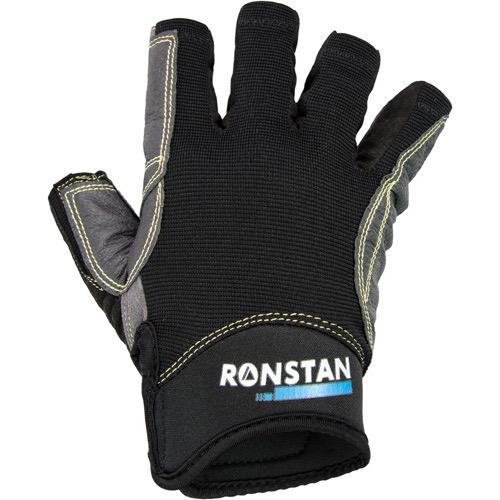 Ronstan Sticky Race Glove Cut Fingers Black CL730 - Bosuns Boat