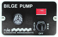 Rule 24v Deluxe Bilge Pump Switch Panel 3 Way