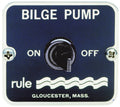 Rule Bilge Pump On/Off Switch Panel RWB0026 - Bosuns Boat