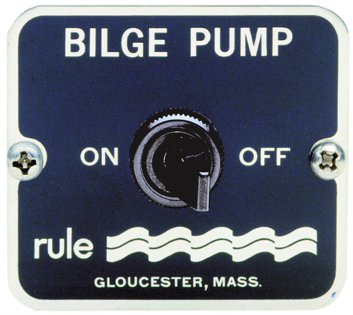 Rule Bilge Pump On/Off Switch Panel RWB0026 - Bosuns Boat