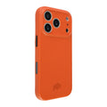 Ryker Leather MagSafe Case - iPhone 18 Pro, Pebble Orange - BlackBrook Case