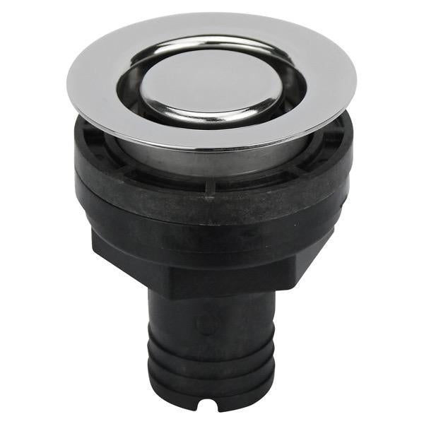 Scupper/Drain Straight - Cockpit & Shower - Flush Mount
