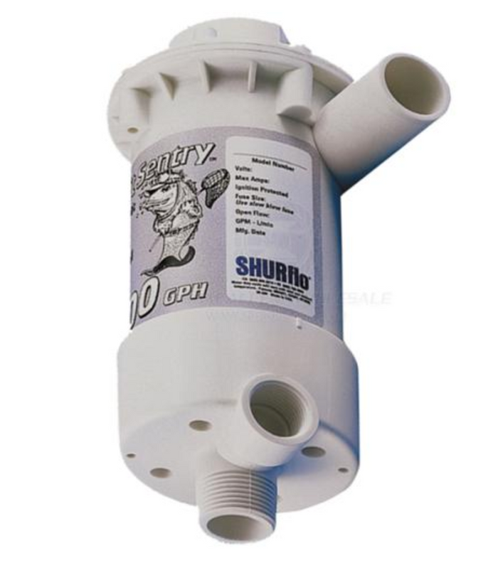 SHURFLO PUMPS - LIVE BAIT - BAIT SENTRY MAGNETIC DRIVE