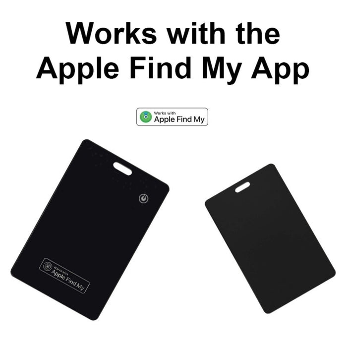 Slim Wallet Finder – Tracking Card Compatible with Apple Find My - BlackBrook Case