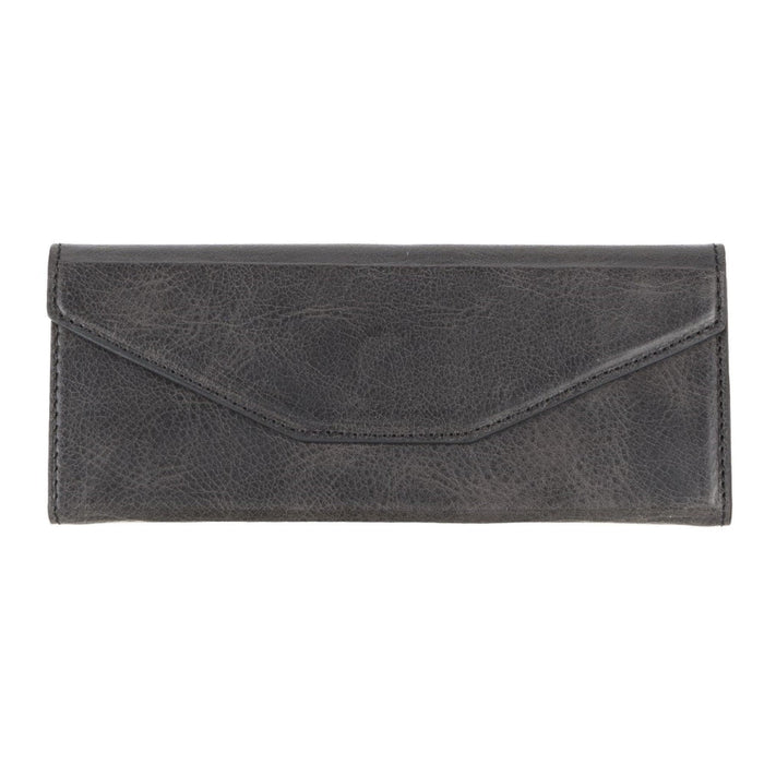 Smart Leather Glasses Case, Brown - BlackBrook Case